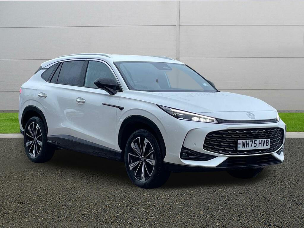 MG HS Trophy White