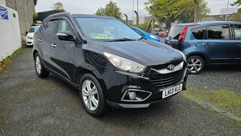 Hyundai Ix35 1.7 Crdi Premium 2Wd LK13VLO Black #3