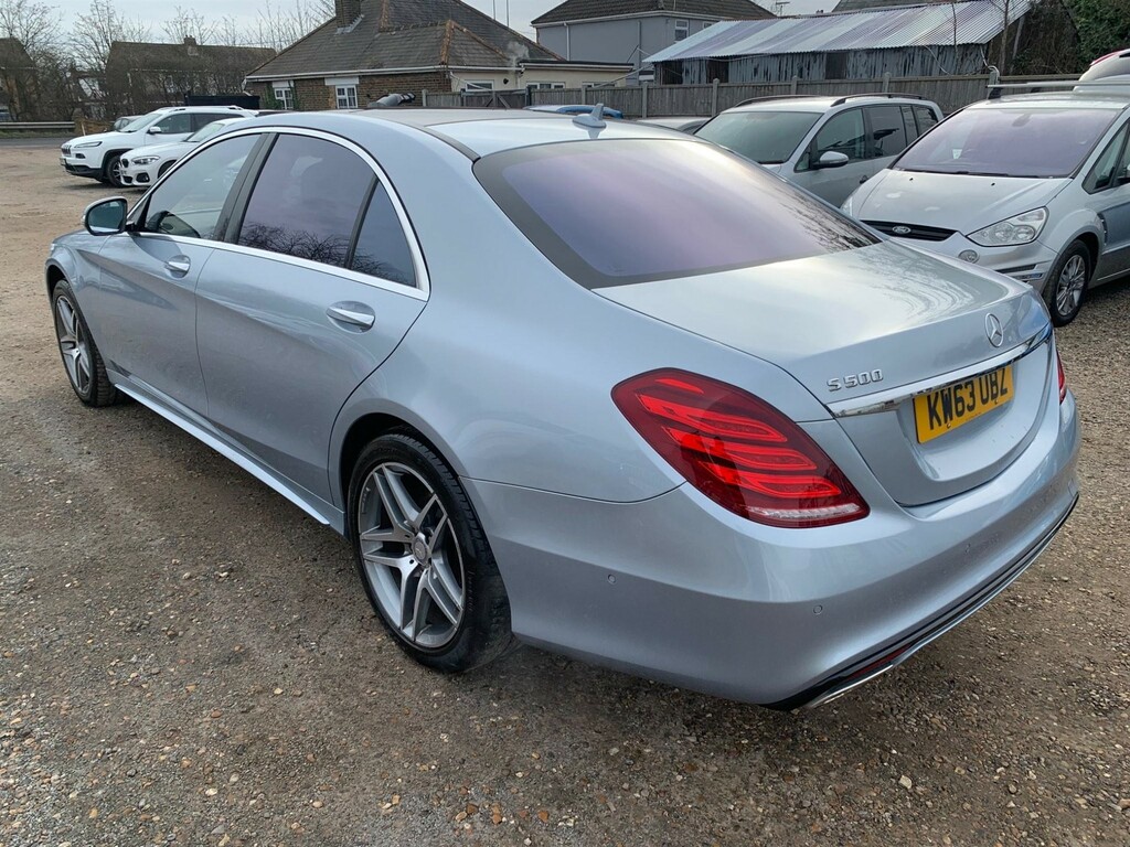 Mercedes-Benz S Class 4.7 V8 Amg Line Executive G-tronic Euro 6 Ss Silver #5