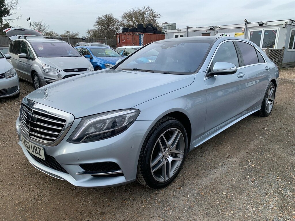 Mercedes-Benz S Class 4.7 V8 Amg Line Executive G-tronic Euro 6 Ss Silver #3