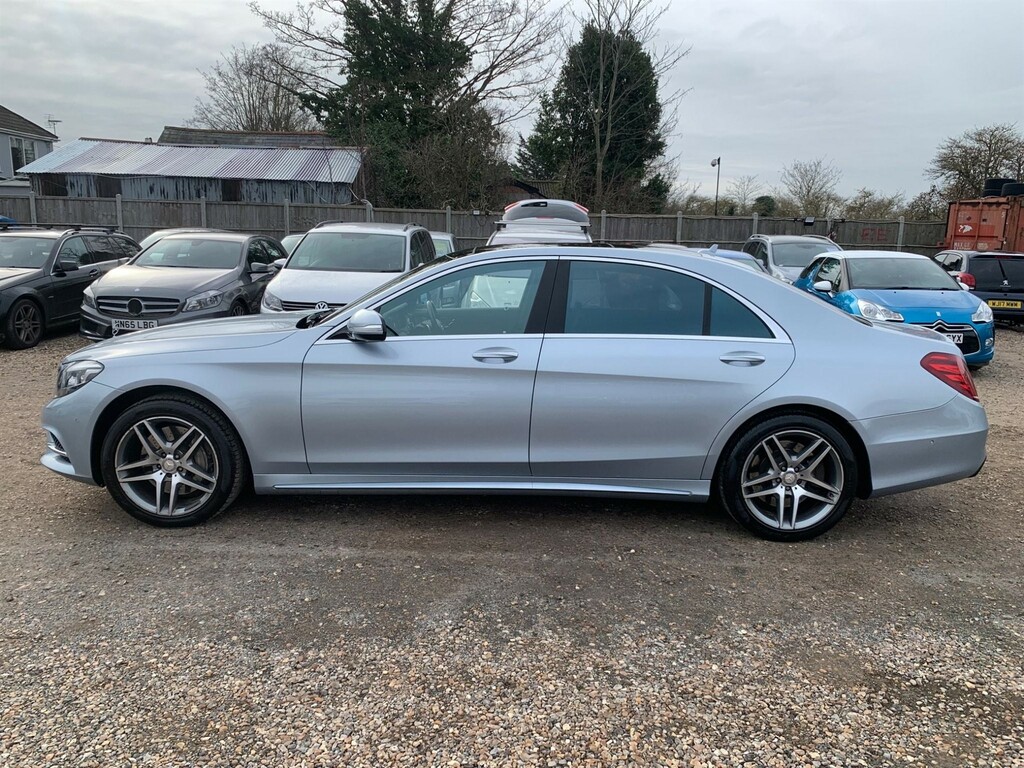 Mercedes-Benz S Class 4.7 V8 Amg Line Executive G-tronic Euro 6 Ss Silver #4