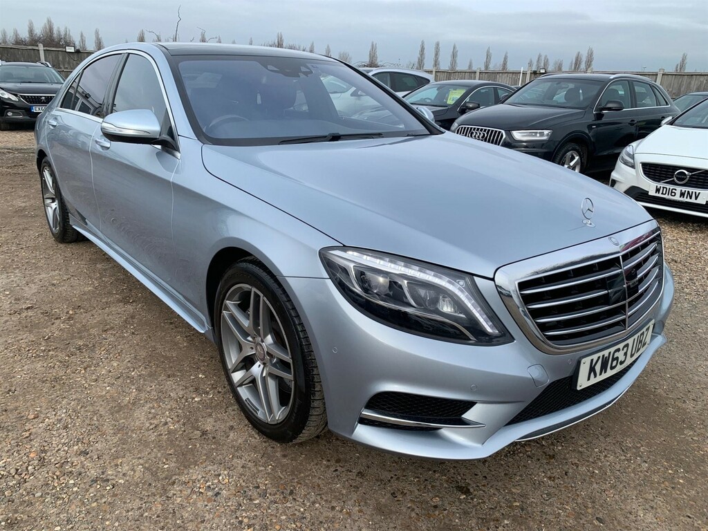 Mercedes-Benz S Class 4.7 V8 Amg Line Executive G-tronic Euro 6 Ss Silver
