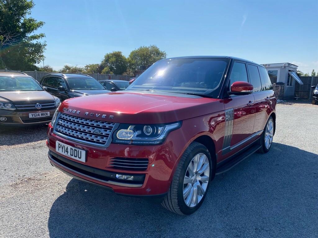 Land Rover Range Rover 4.4 Sd V8 4Wd Euro 5 PY14DDU Red #3
