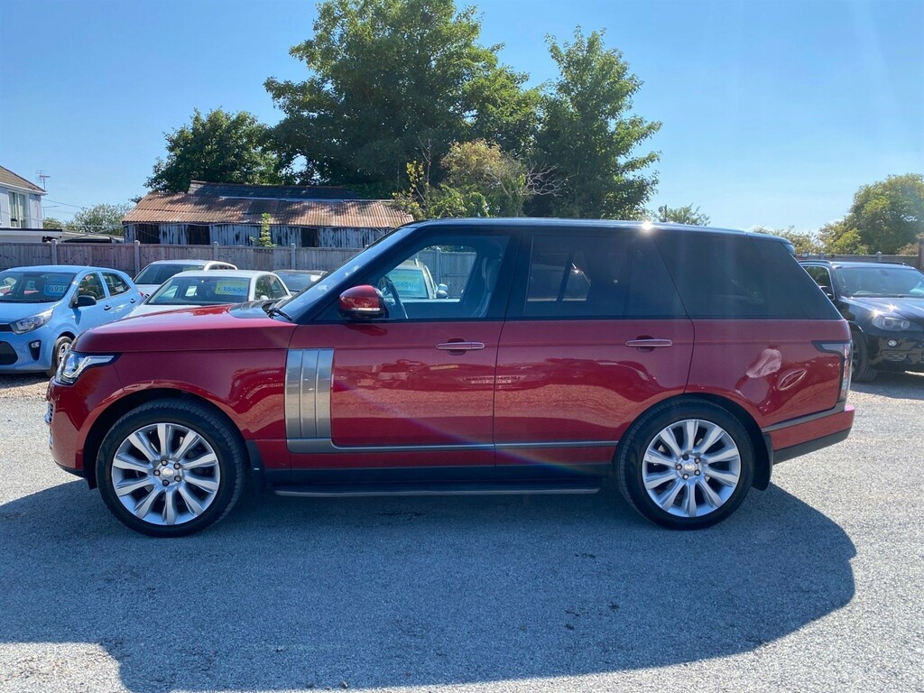 Land Rover Range Rover 4.4 Sd V8 4Wd Euro 5 PY14DDU Red #4