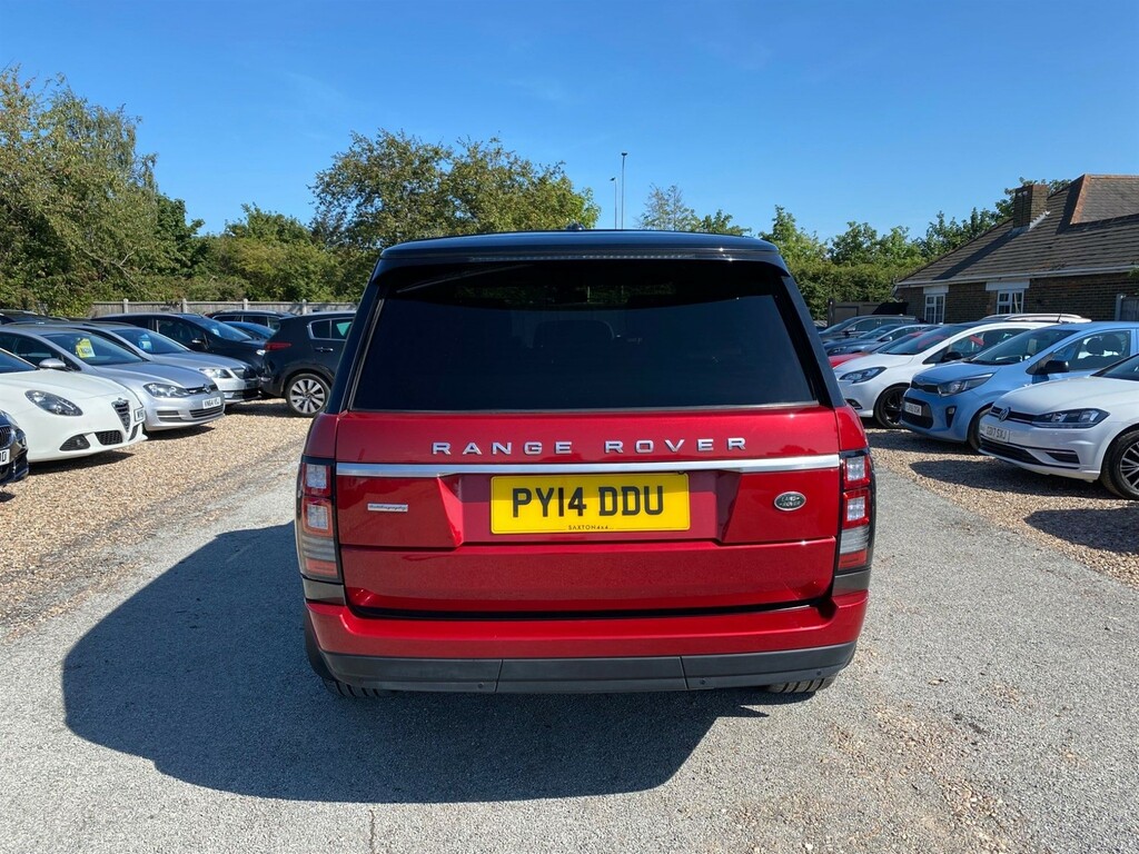 Land Rover Range Rover 4.4 Sd V8 4Wd Euro 5 PY14DDU Red #6