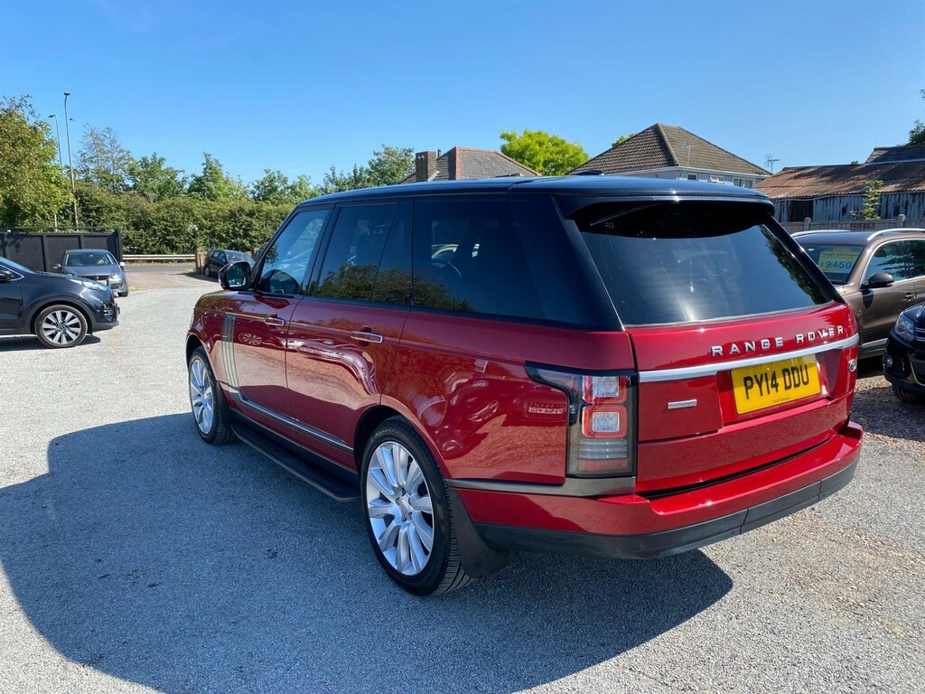 Land Rover Range Rover 4.4 Sd V8 4Wd Euro 5 PY14DDU Red #5
