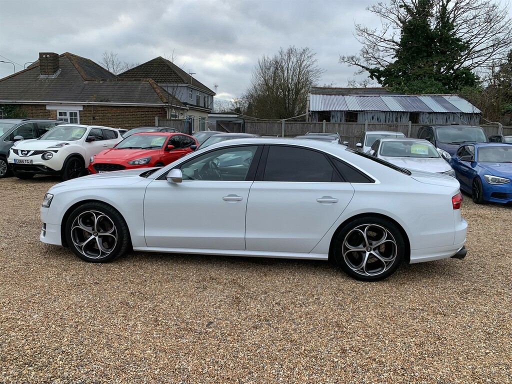 Audi S8 4.0 Tfsi V8 Tiptronic Quattro Euro 6 Ss White #4