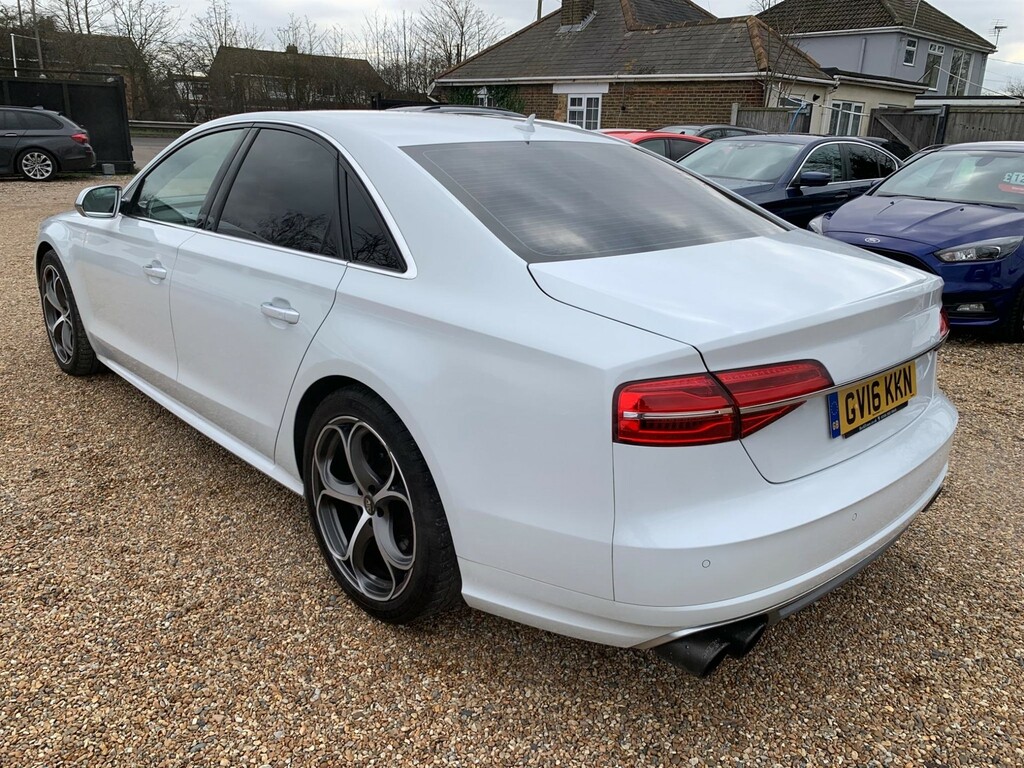 Audi S8 4.0 Tfsi V8 Tiptronic Quattro Euro 6 Ss White #5