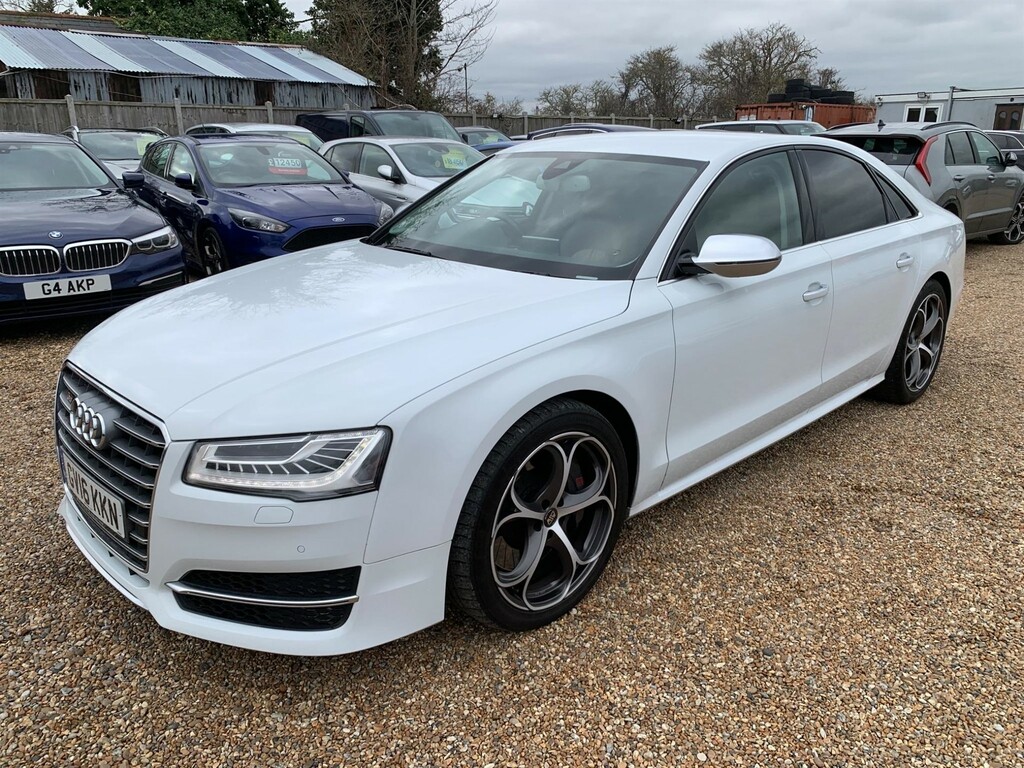 Audi S8 4.0 Tfsi V8 Tiptronic Quattro Euro 6 Ss White #3