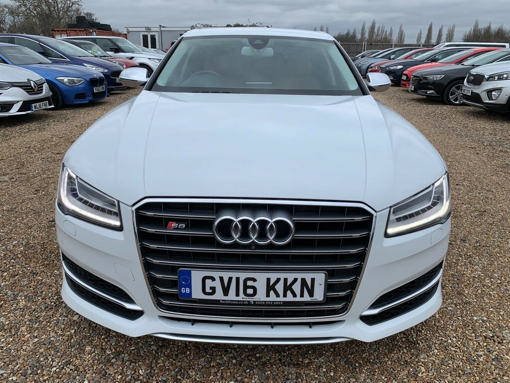 Audi S8 4.0 Tfsi V8 Tiptronic Quattro Euro 6 Ss White #2