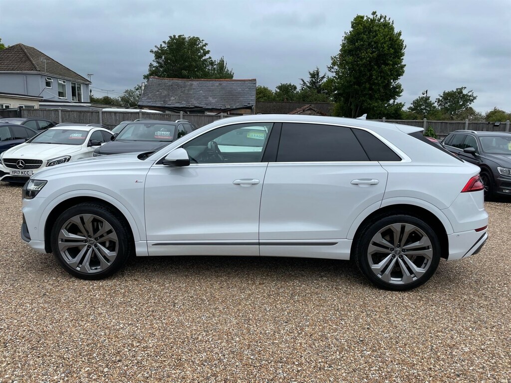 Audi Q8 3.0 Tdi V6 50 S Line Tiptronic Quattro Euro 6 Ss LM68LPX White #4