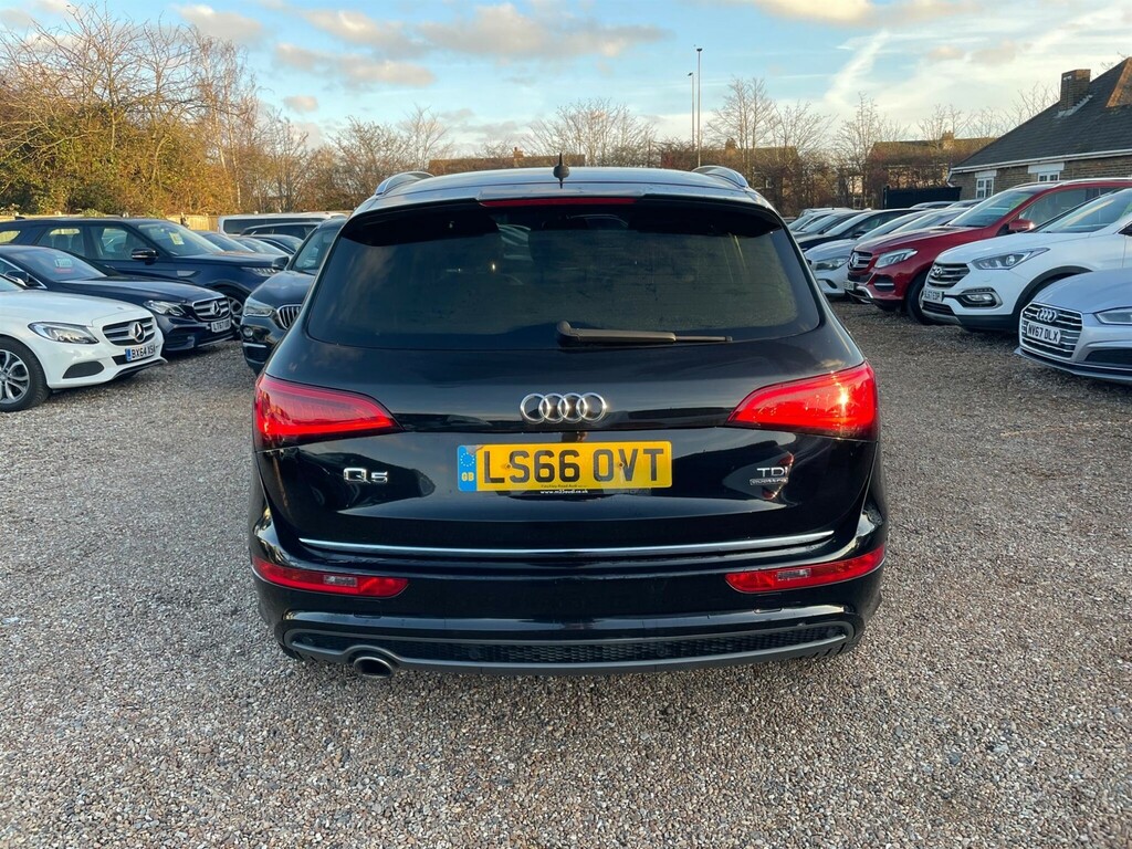Audi Q5 2.0 Tdi S Line Plus S Tronic Quattro Euro 6 Ss LS66OVT Black #6