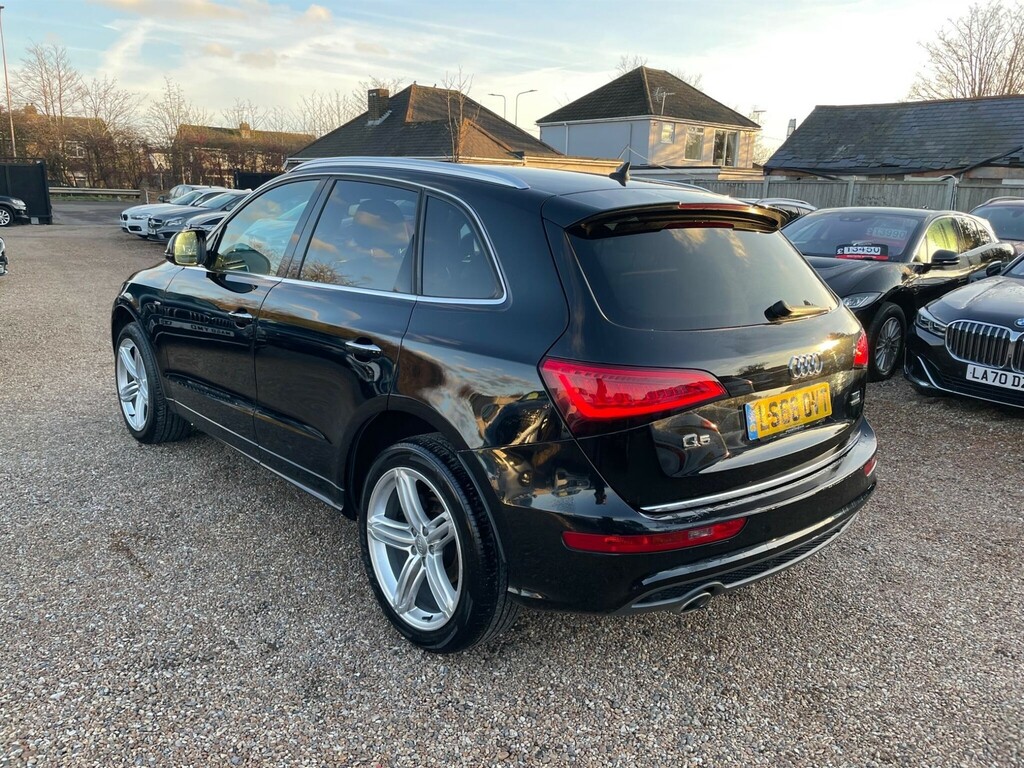 Audi Q5 2.0 Tdi S Line Plus S Tronic Quattro Euro 6 Ss LS66OVT Black #5
