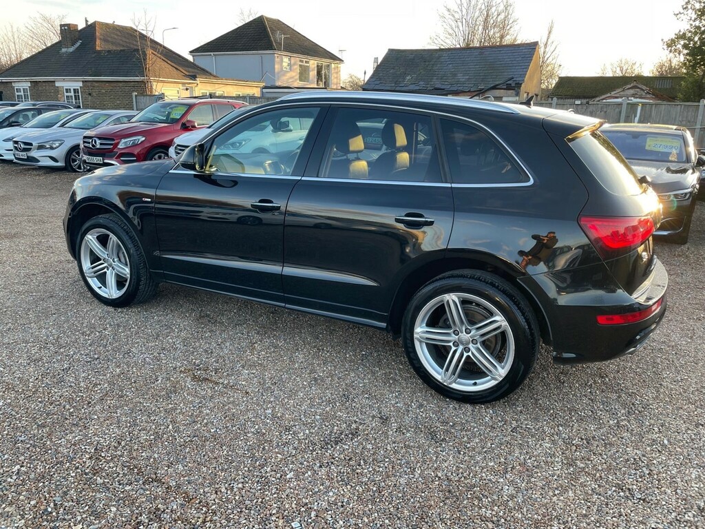 Audi Q5 2.0 Tdi S Line Plus S Tronic Quattro Euro 6 Ss LS66OVT Black #4