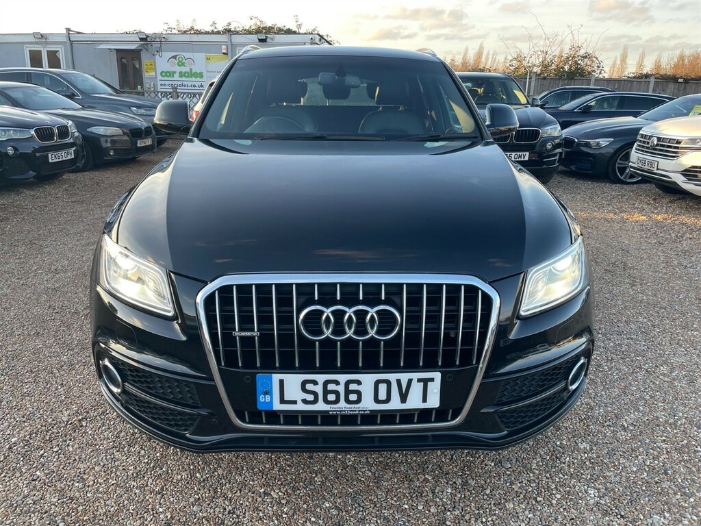 Audi Q5 2.0 Tdi S Line Plus S Tronic Quattro Euro 6 Ss LS66OVT Black #2