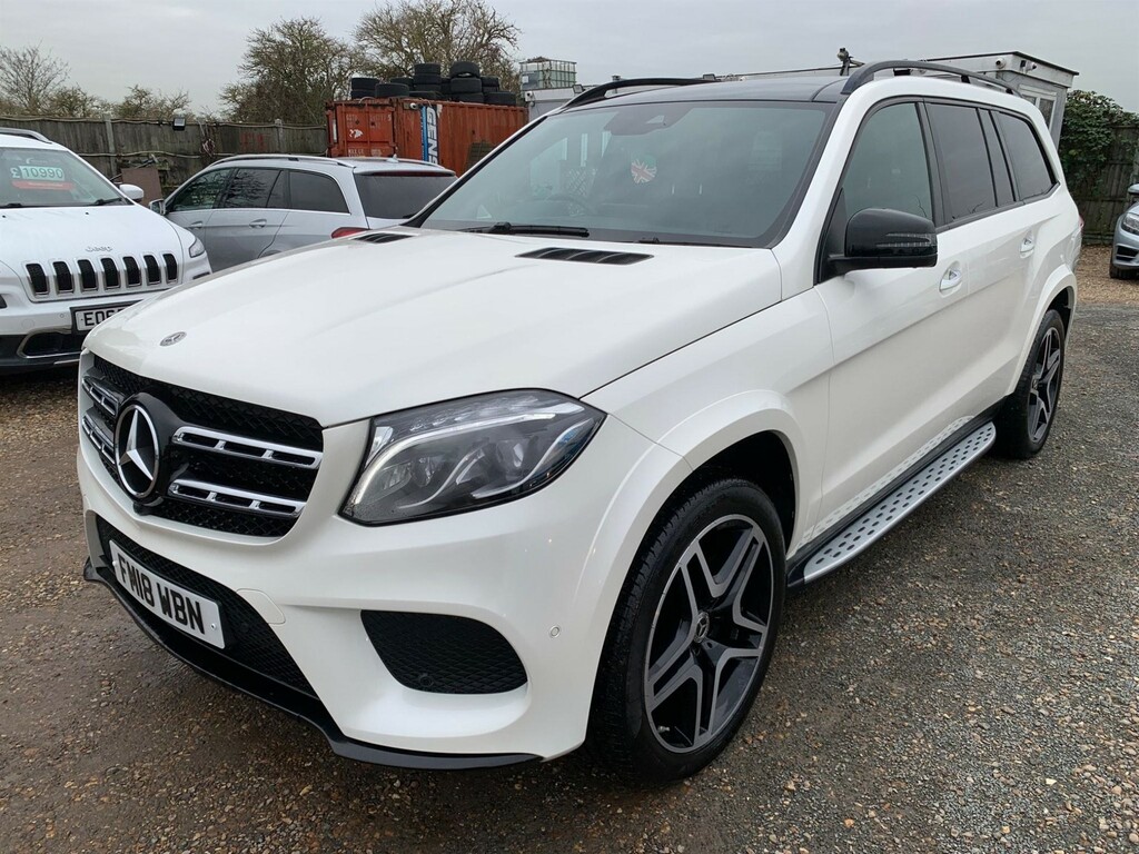 Mercedes-Benz GLS Class 3.0 D V6 Amg Line G-tronic 4Matic Euro 6 Ss White #3