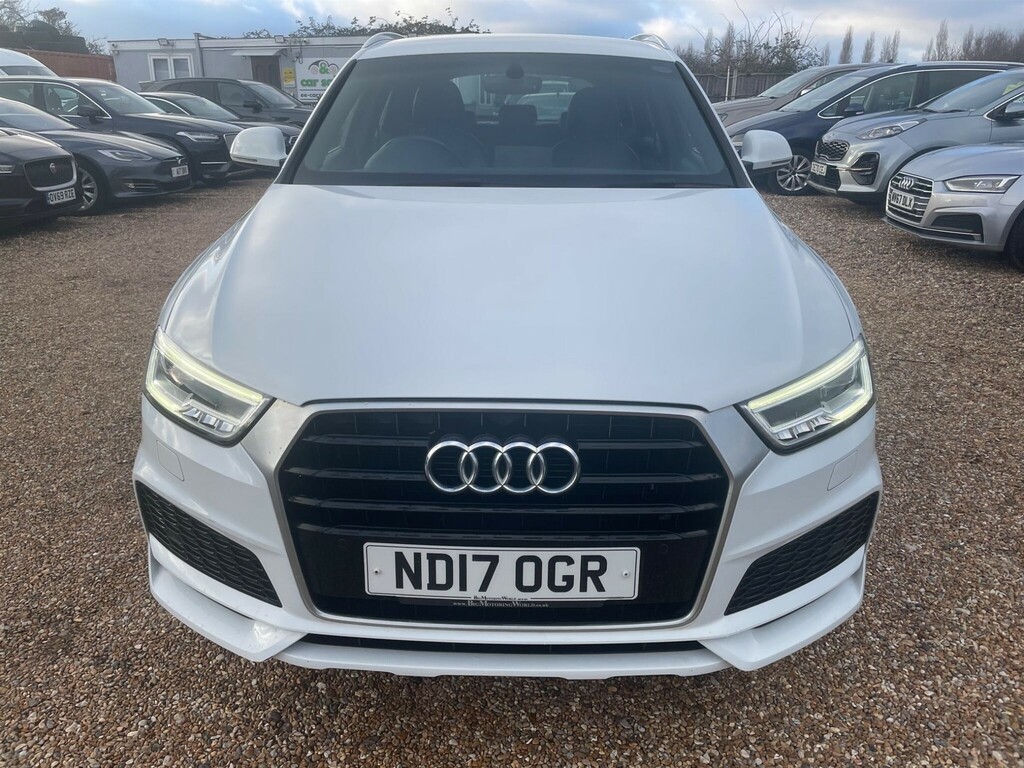 Audi Q3 2.0 Tdi S Line Edition Euro 6 Ss ND17OGR White #2