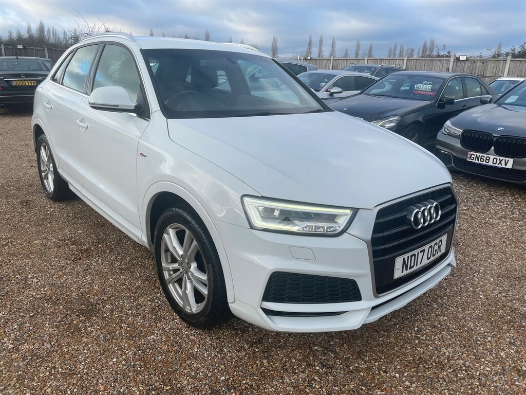 Audi Q3 2.0 Tdi S Line Edition Euro 6 Ss White