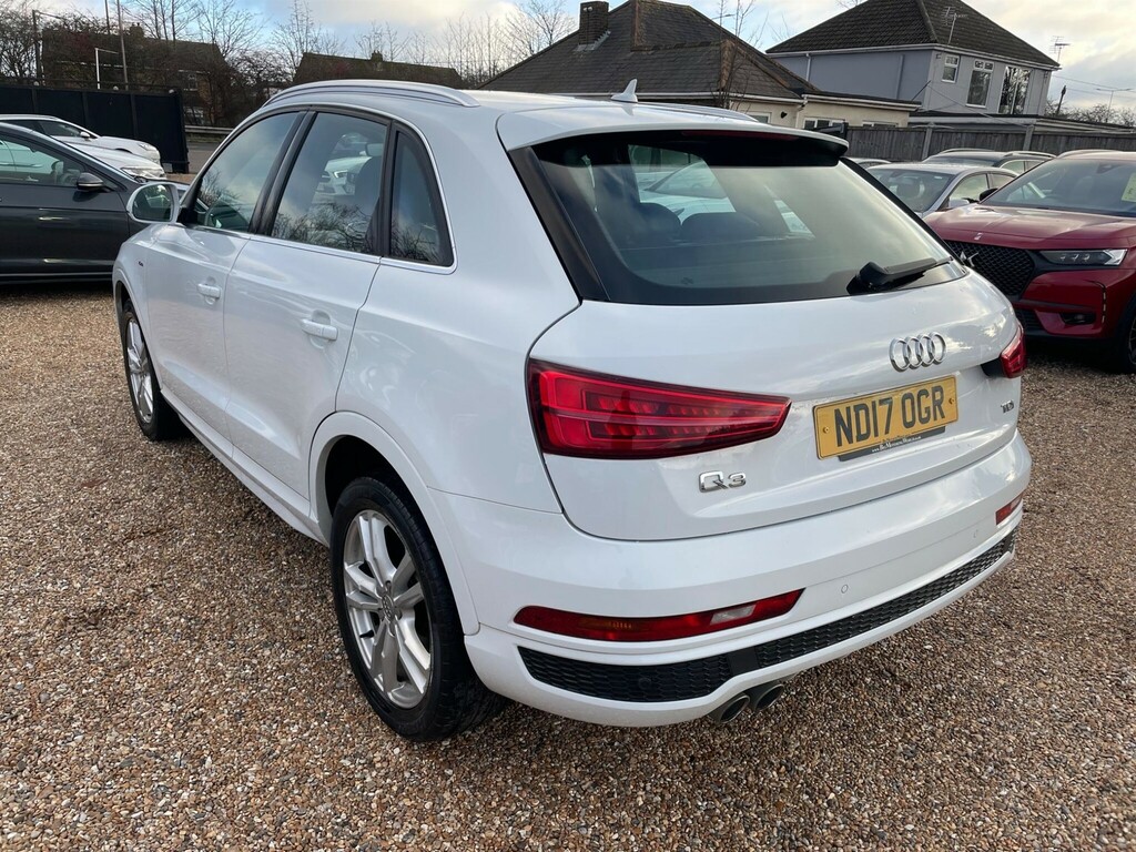 Audi Q3 2.0 Tdi S Line Edition Euro 6 Ss ND17OGR White #5