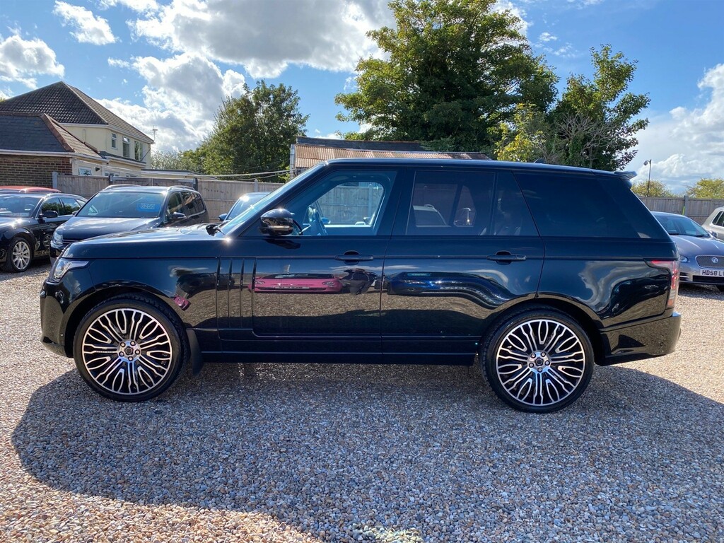 Land Rover Range Rover 3.0 Td V6 Vogue Se 4Wd Ss Black #4