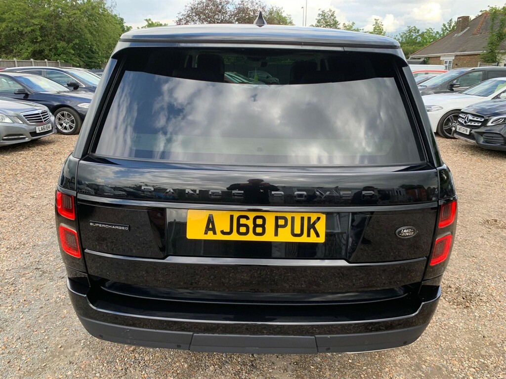 Land Rover Range Rover 5.0 P525 V8 4Wd Euro 6 Ss AJ68PUK Black #6