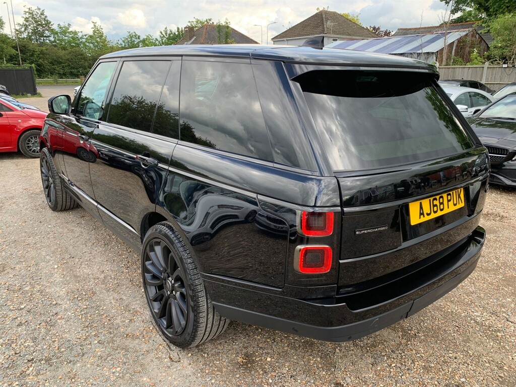 Land Rover Range Rover 5.0 P525 V8 4Wd Euro 6 Ss AJ68PUK Black #5