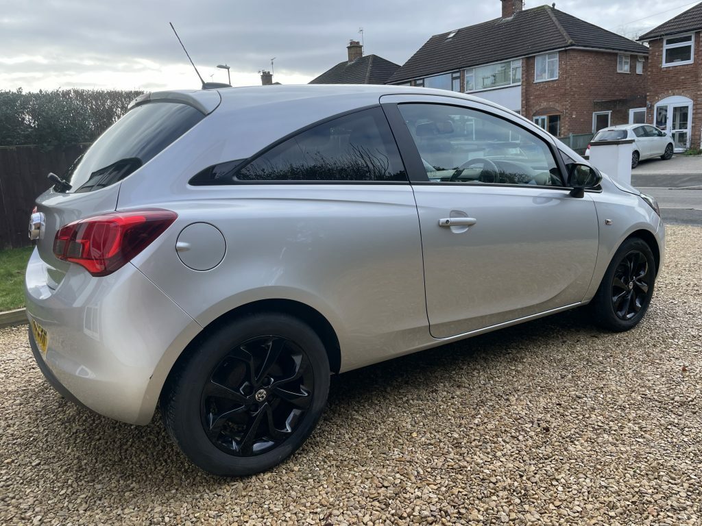 Vauxhall Corsa 1.4I Ecotec Griffin Euro 6 DC68EVR Silver #3