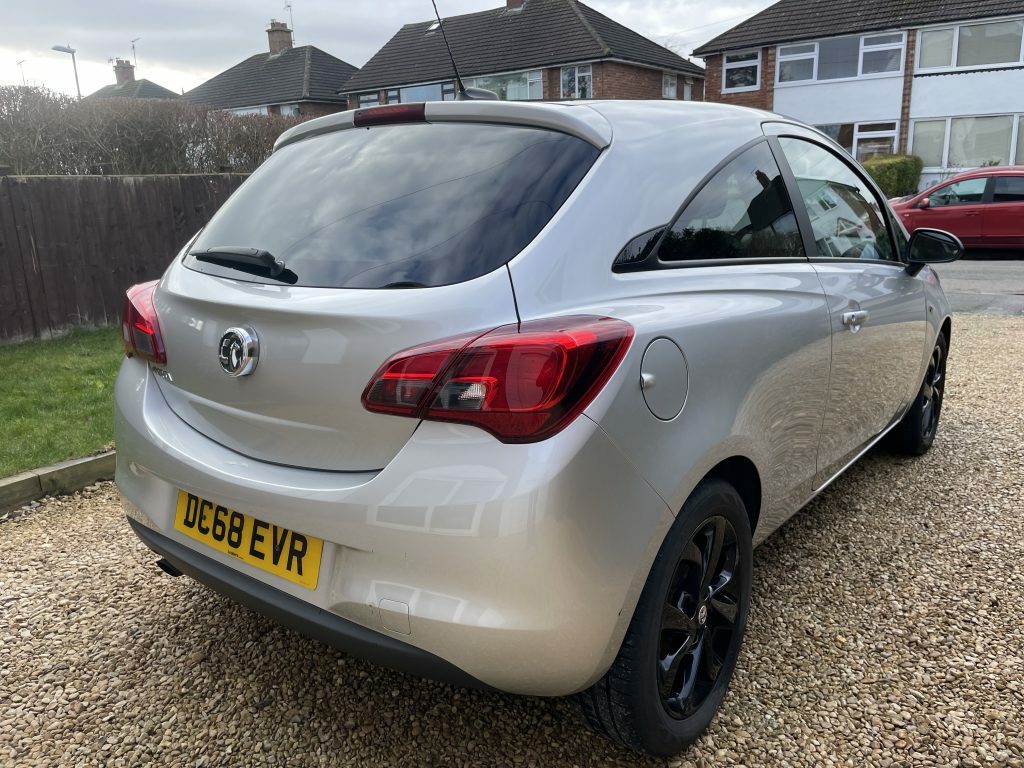 Vauxhall Corsa 1.4I Ecotec Griffin Euro 6 DC68EVR Silver #4