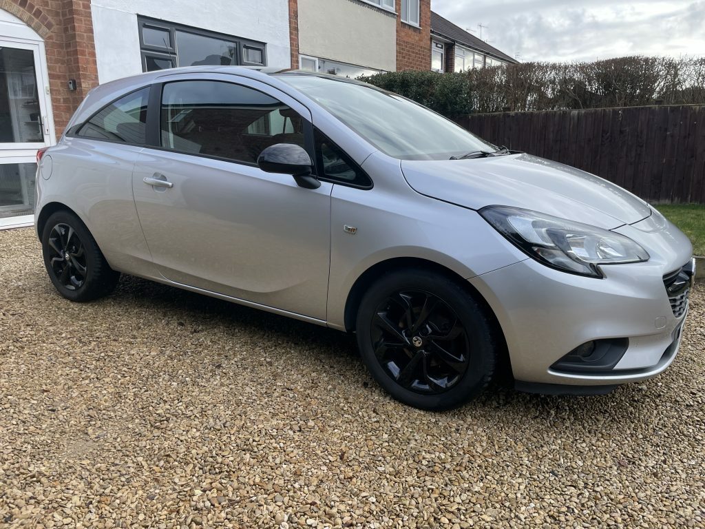 Vauxhall Corsa 1.4I Ecotec Griffin Euro 6 DC68EVR Silver #2