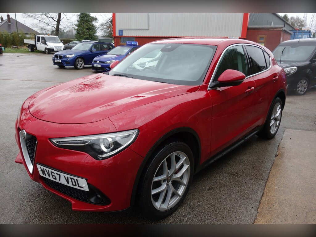 Alfa Romeo Stelvio 2.2 Td Milano Edizione Suv Q4 Awd WV67VDL Red #3