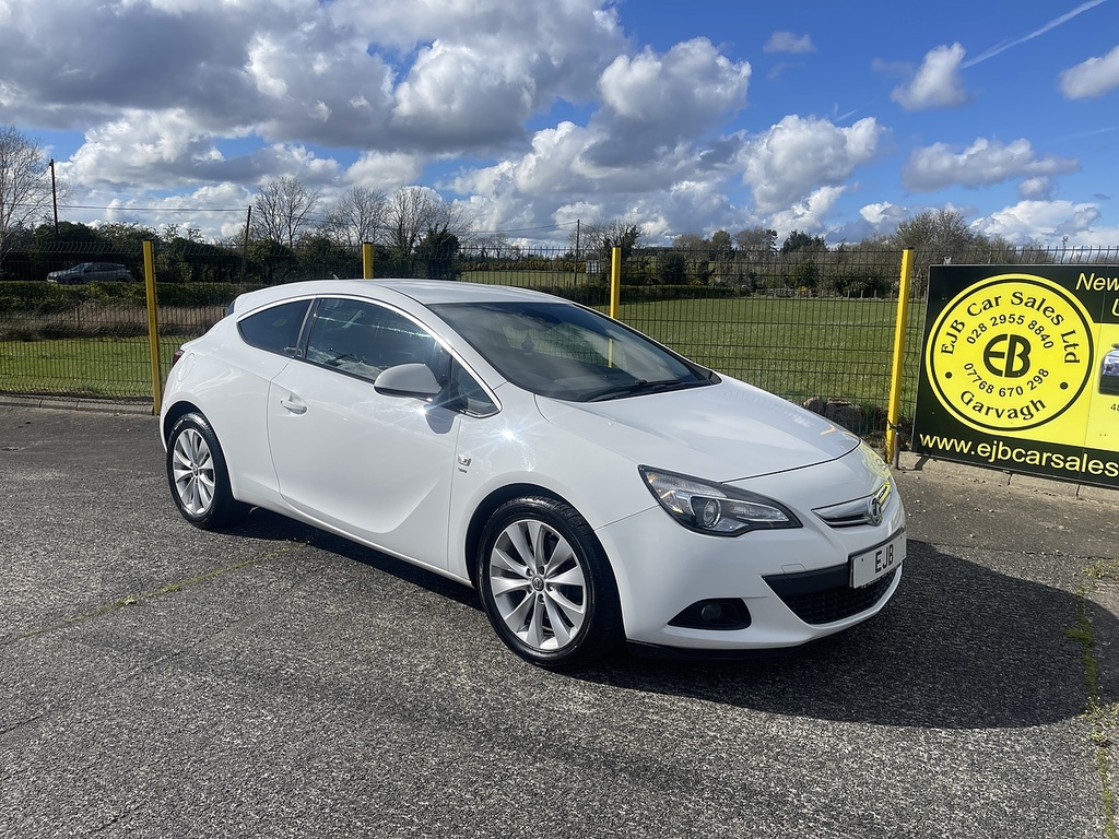 Vauxhall Astra GTC I Turbo Sri U5120 Ulez DY65KLE White #6