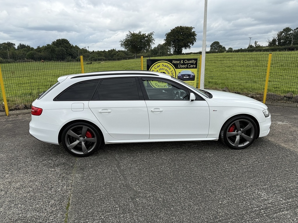 Audi A4 Avant Tdi Black Edition U5135 LR14RWY White #3