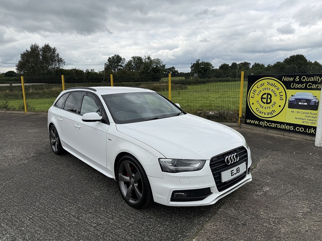 Audi A4 Avant Tdi Black Edition U5135 White