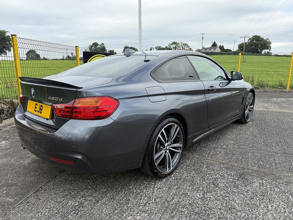 BMW 4 Series 420D M Sport Plus U5144 Ulez MD17WJL Grey #2