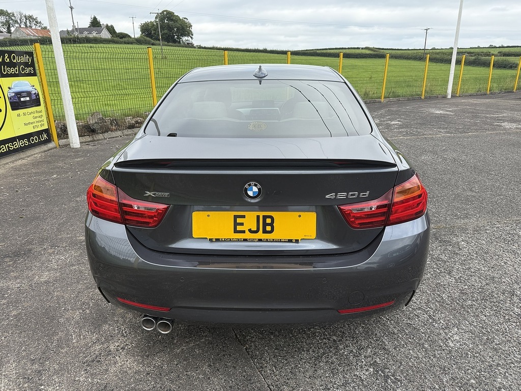 BMW 4 Series 420D M Sport Plus U5144 Ulez MD17WJL Grey #4