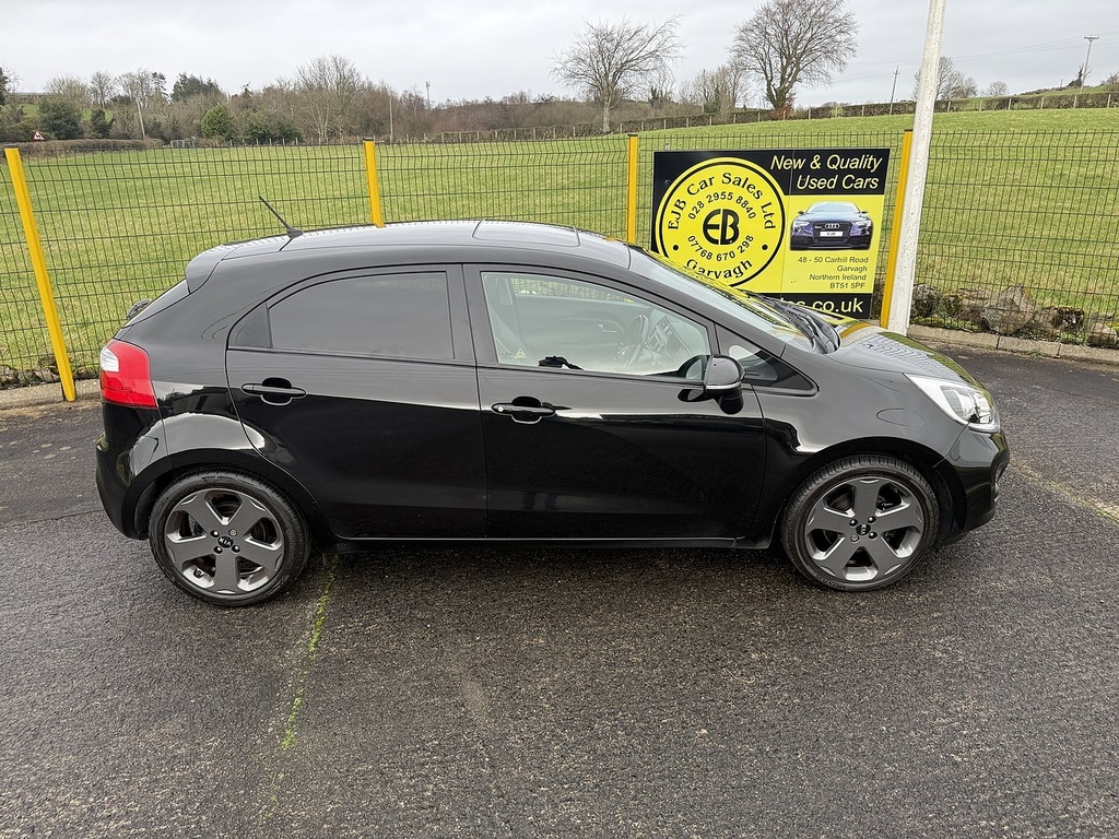Kia RIO Crdi Ecodynamics 4 Leather Interior U5157 Black #6