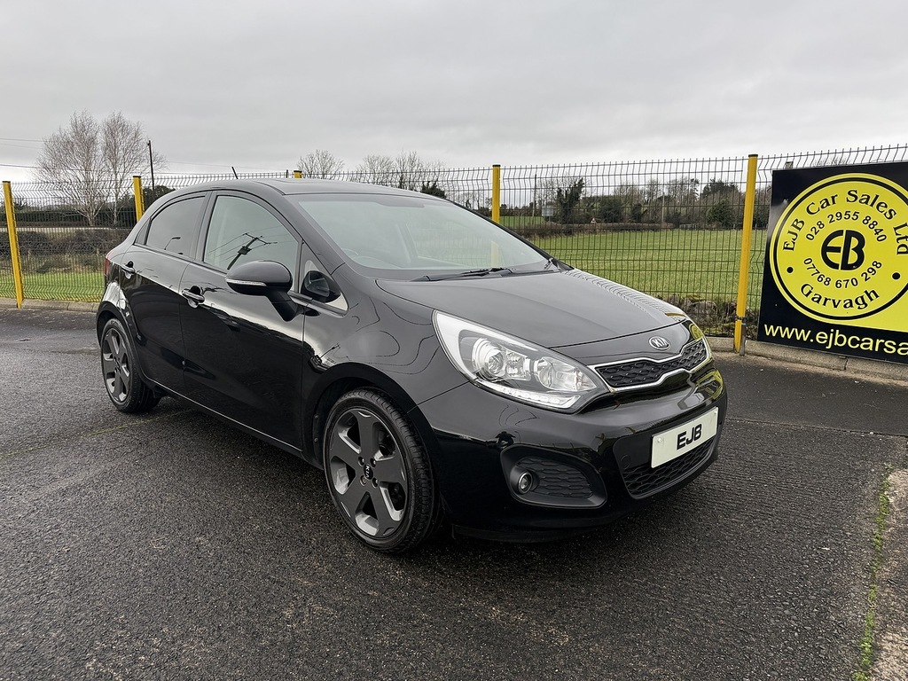 Kia RIO Crdi Ecodynamics 4 Leather Interior U5157 Black #3
