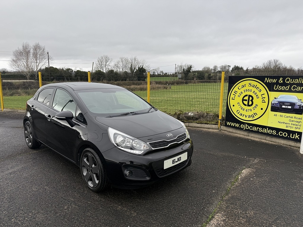 Kia RIO Crdi Ecodynamics 4 Leather Interior U5157 Black