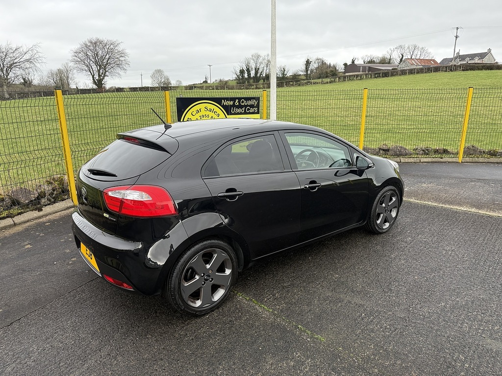 Kia RIO Crdi Ecodynamics 4 Leather Interior U5157 Black #5