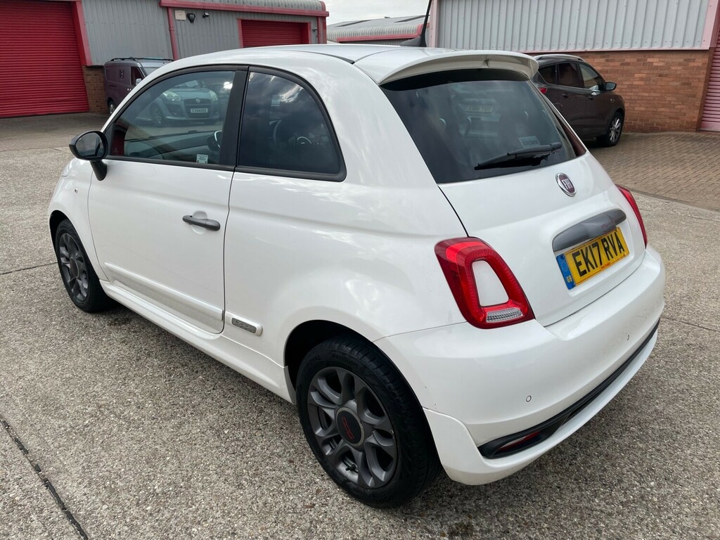 Fiat 500 1.2 S Hatchback EK17RVA White #5