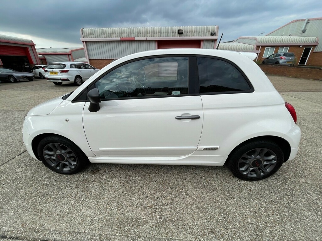 Fiat 500 1.2 S Hatchback EK17RVA White #6