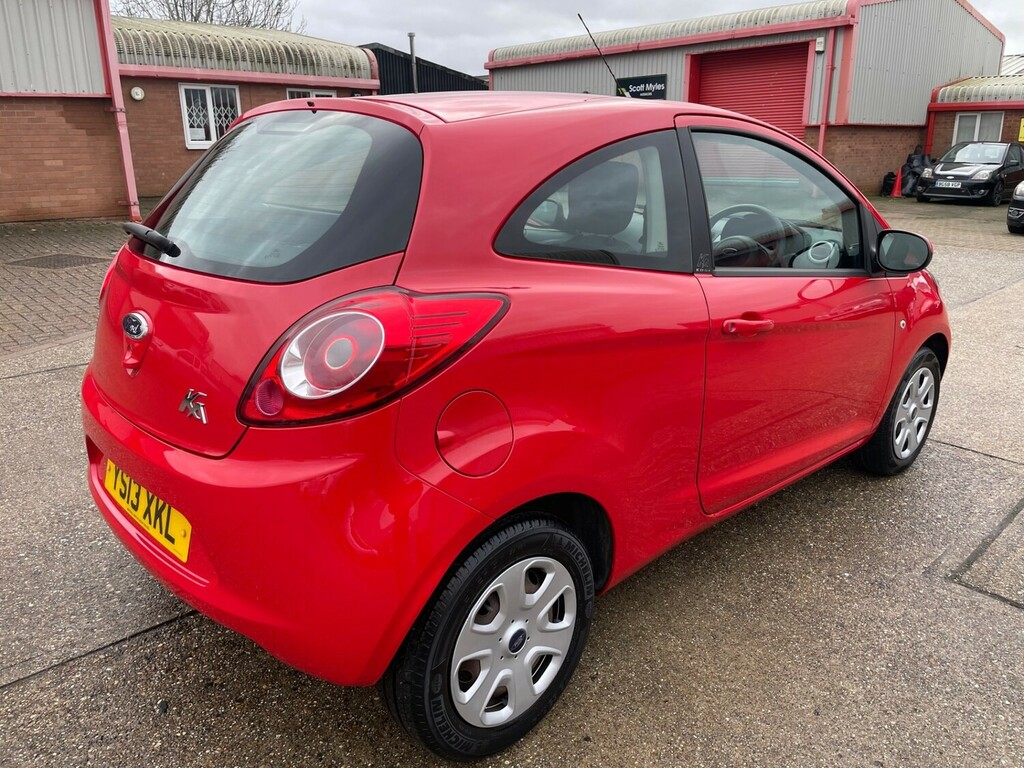 Ford KA 1.2 Edge Start Stop Hatchback YS13XKL Red #3