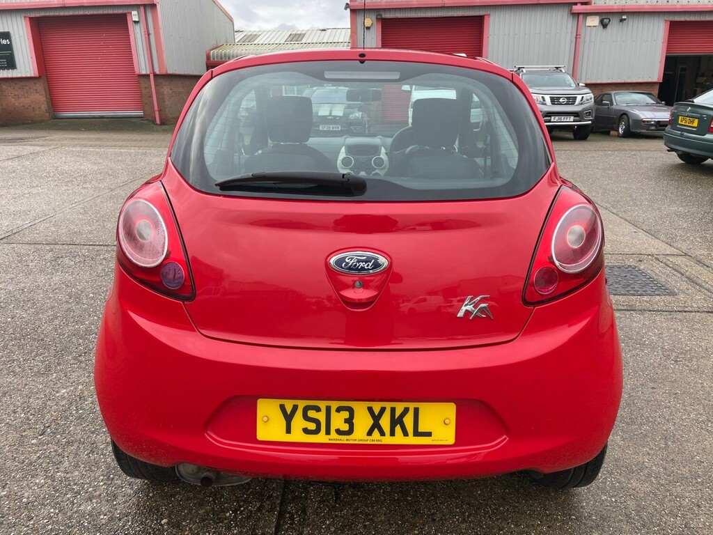 Ford KA 1.2 Edge Start Stop Hatchback YS13XKL Red #4