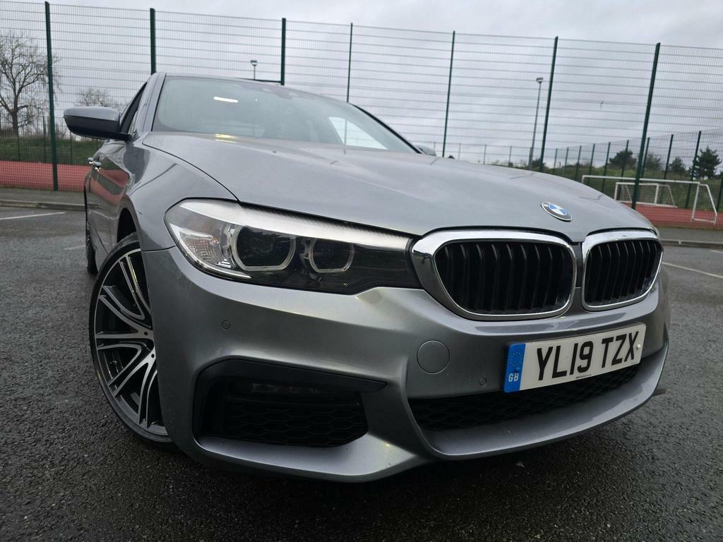 BMW 5 Series 2.0 530E 9.2Kwh M Sport Euro 6 S S YL19TZX Blue #4