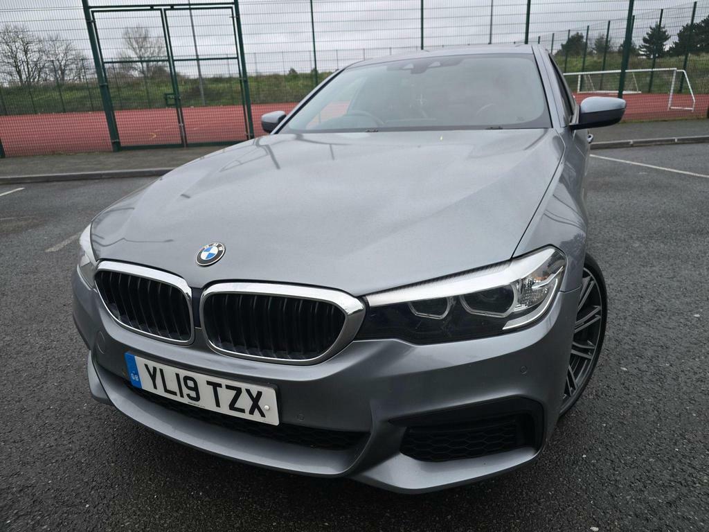 BMW 5 Series 2.0 530E 9.2Kwh M Sport Euro 6 S S YL19TZX Blue #5