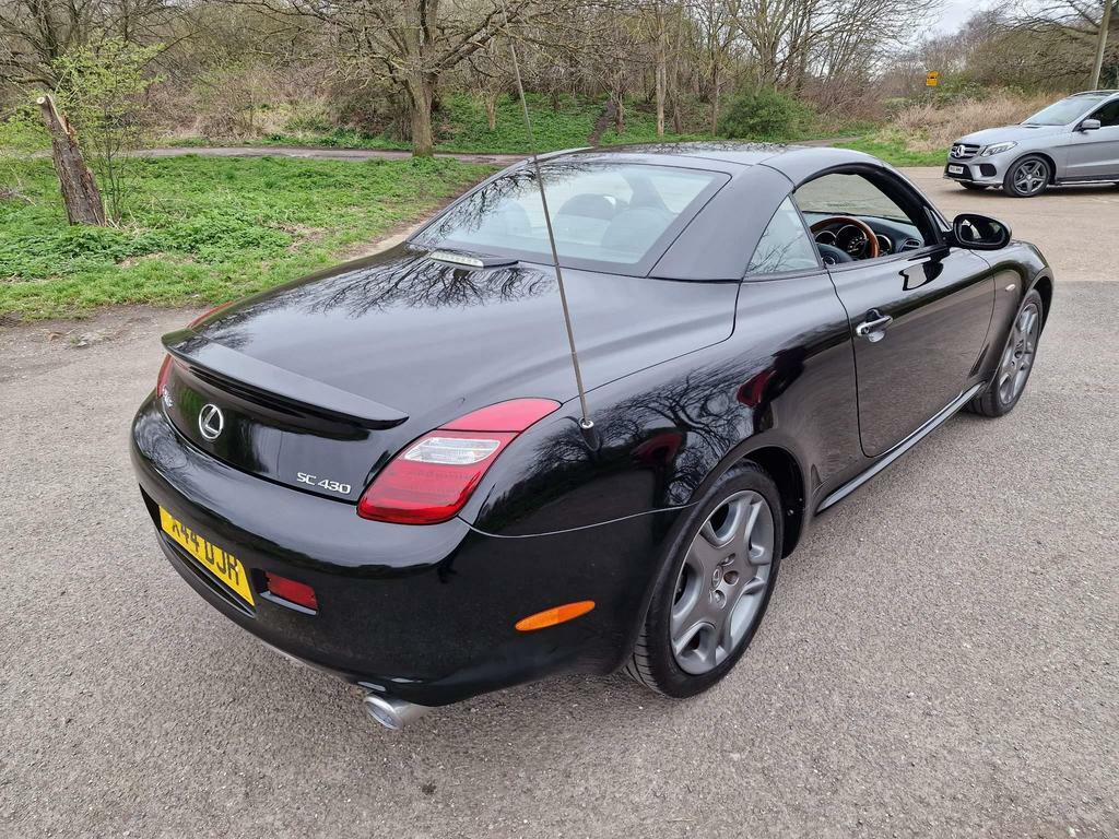 Lexus SC 4.3 430 Black #6