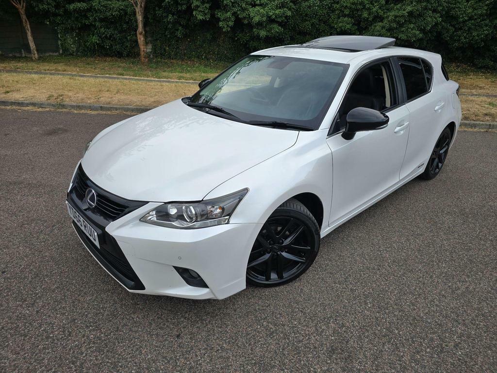Lexus CT 1.8 200H Sport Cvt Euro 6 S S YD66RUU White #2