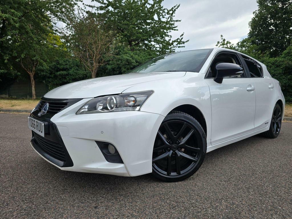 Lexus CT 1.8 200H Sport Cvt Euro 6 S S YD66RUU White #5