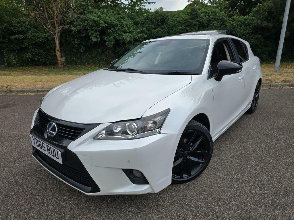 Lexus CT 1.8 200H Sport Cvt Euro 6 S S White