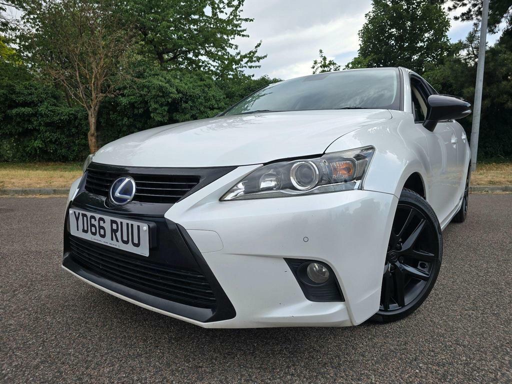 Lexus CT 1.8 200H Sport Cvt Euro 6 S S YD66RUU White #4